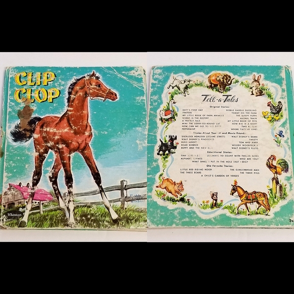 Tell-A-Tale Picture Book Lot- Vintage Children's Books- 1950-1970s - Picture 2 of 12